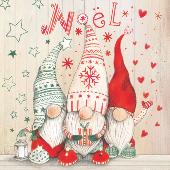 Collection de cartes de souhaits de Noël amusantes